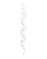 Seren Pine Glass Chandelier, detail view 27