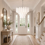 Arden Lark Glass Chandelier, detail view 9