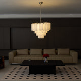 Arden Lark Glass Chandelier, detail view 18