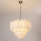 Arden Lark Glass Chandelier, detail view 10