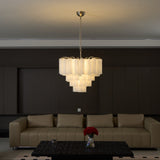 Arden Lark Glass Chandelier, detail view 15