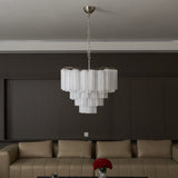 Arden Lark Glass Chandelier, detail view 17
