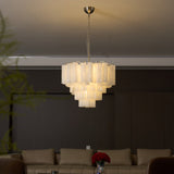 Arden Lark Glass Chandelier, detail view 16