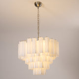 Arden Lark Glass Chandelier, detail view 23