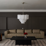 Arden Lark Glass Chandelier, detail view 21