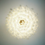 Elara Noir Glass Chandelier, detail view 23