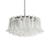 Elara Noir Glass Chandelier, detail view 21