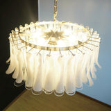 Elara Noir Glass Chandelier, detail view 22