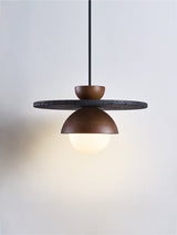 Elara Bay Travertine Pendant Light, detail view 12
