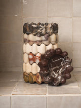 Isla Silva Marble Decorative Object, detail view 3