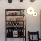 Isla Loft Iron Wall Light, detail view 22