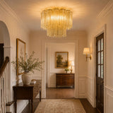 Vera Vale Glass Ceiling Light, detail view 4
