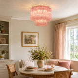 Vera Vale Glass Ceiling Light, detail view 5