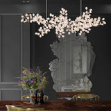Elara Pine Glass Chandelier, detail view 5