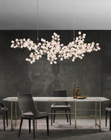 Elara Pine Glass Chandelier, detail view 27