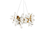 Elara Pine Glass Chandelier, detail view 21