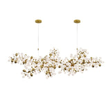 Elara Pine Glass Chandelier, detail view 22