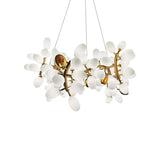 Elara Pine Glass Chandelier, detail view 23