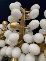 Elara Pine Glass Chandelier, detail view 24