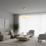 Rora Sky Alabaster Chandelier, detail view 8