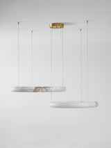 Rora Sky Alabaster Chandelier, detail view 39
