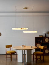 Rora Sky Alabaster Chandelier, detail view 27
