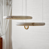 Rora Sky Alabaster Chandelier, detail view 31