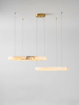 Rora Sky Alabaster Chandelier, detail view 36