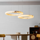 Rora Sky Alabaster Chandelier, detail view 32