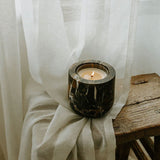 Niven Cedar Travertine Candle Holder, detail view 14