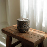 Niven Cedar Travertine Candle Holder, detail view 15
