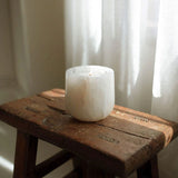 Niven Cedar Travertine Candle Holder, detail view 19