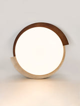 Aster Sky Travertine Ceiling Light, detail view 6