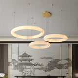 Rora Sky Alabaster Chandelier, detail view 4