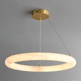 Rora Sky Alabaster Chandelier, detail view 14