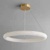 Rora Sky Alabaster Chandelier, detail view 15