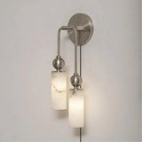 Faron Shade Alabaster Wall Light, detail view 12