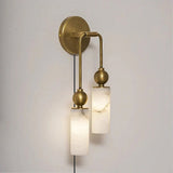 Faron Shade Alabaster Wall Light, detail view 14