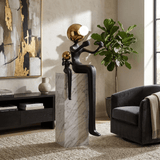 Ilan Willow Metal Floor Lamp, detail view 5
