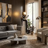 Ilan Willow Metal Floor Lamp, detail view 6
