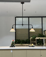 Maren Noir Brass Chandelier, detail view 10