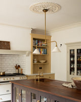 Maren Noir Brass Chandelier, detail view 11