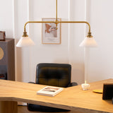 Maren Noir Brass Chandelier, detail view 12