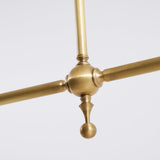 Maren Noir Brass Chandelier, detail view 46
