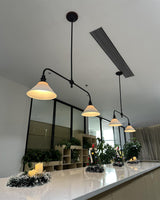 Maren Noir Brass Chandelier, detail view 32