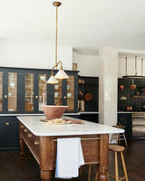 Maren Noir Brass Chandelier, detail view 7