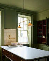 Maren Noir Brass Chandelier, detail view 8