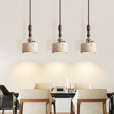 Solen Glow Stone Pendant Light, detail view 2