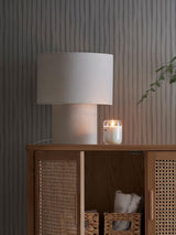 Elara Echo Fabric Table Lamp, detail view 3