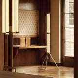 Vesper Flint Glass Floor Lamp, detail view 2